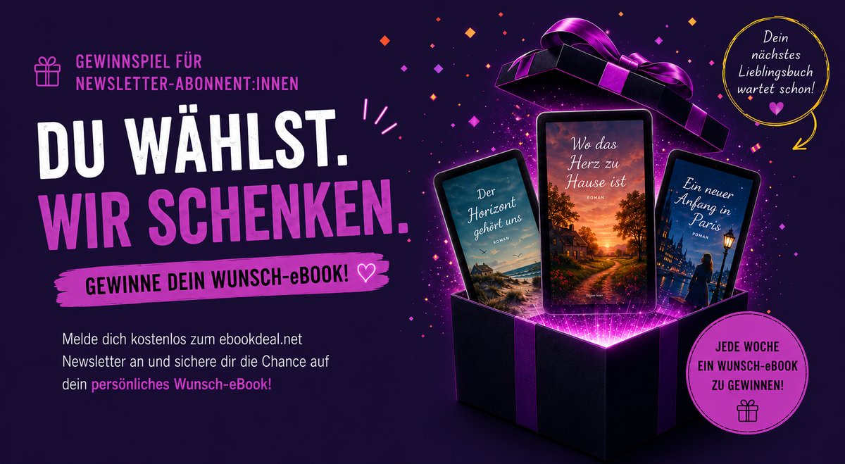 Gewinnspiel für Newsletter-Abonnent:innen – Gewinne dein Wunsch-eBook